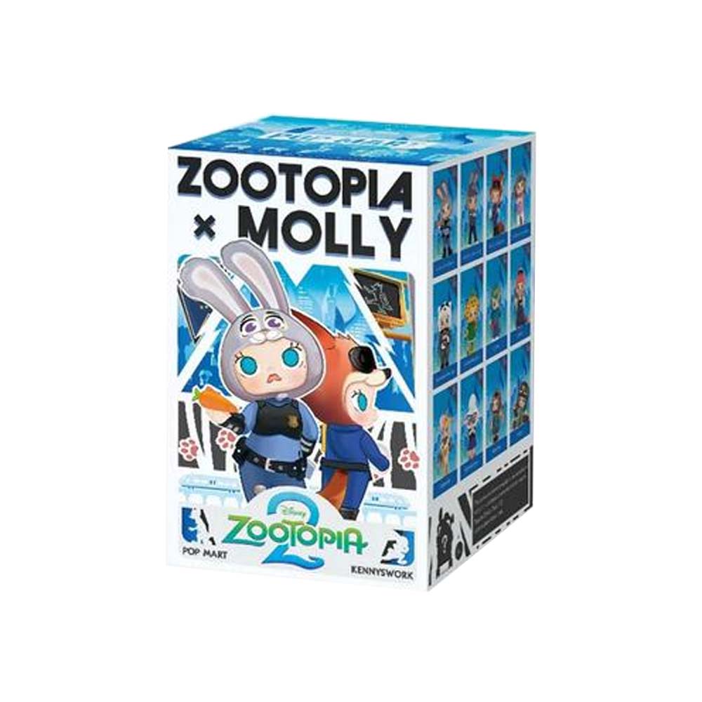 POPMART MOLLY × ZOOTOPIA Blind Box Figures | Disney Collaboration